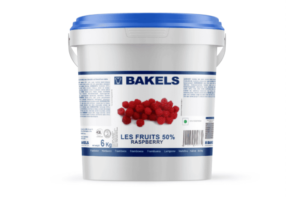 Bakbel Les Fruits Raspberry 50% - حشوة التوت