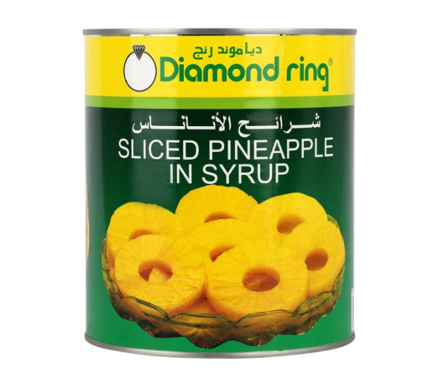 Diamond Ring Sliced Pineapple (3kg)