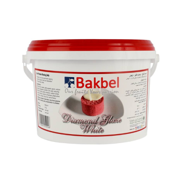 Bakbel Diamond Glaze White - دياموند قليز جيلي الأبيض