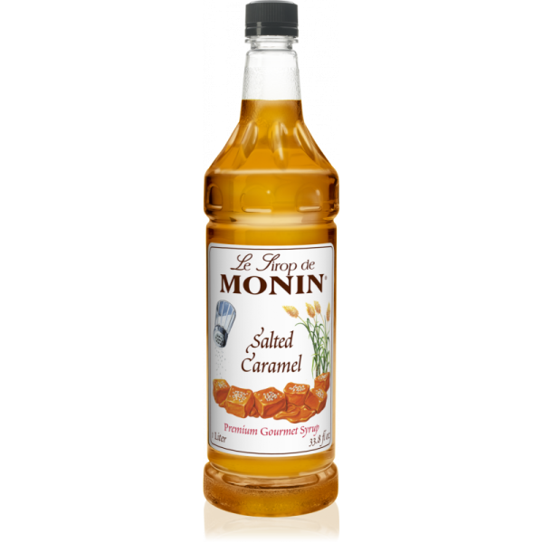 Monin Salted Caramel Syrup (1L) - مونين شراب الكراميل المملح