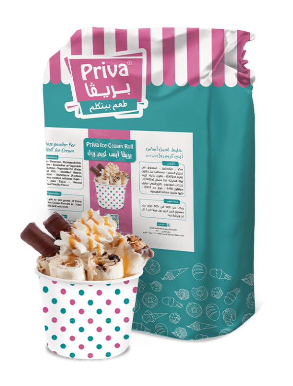 Priva Ice-cream Roll (10kg) - كيس بريفا آيس كريم رول