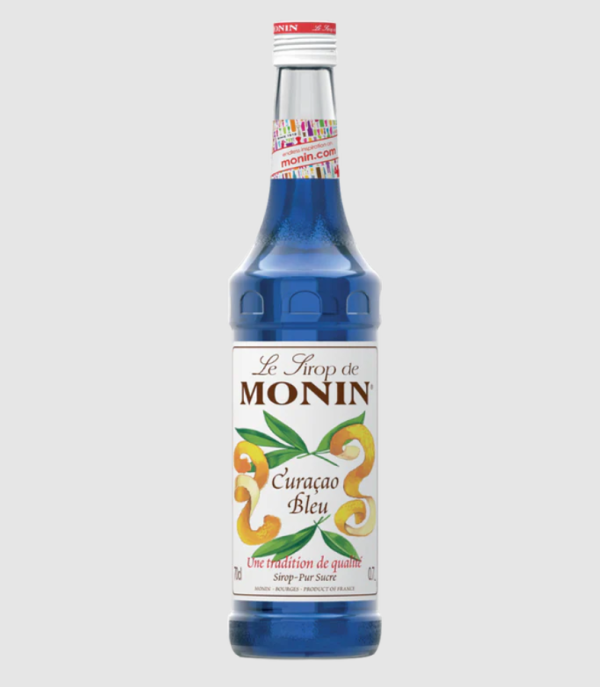 Monin Blue Lagoon Syrup Package - كرتونة مونين شراب بلو لاجون