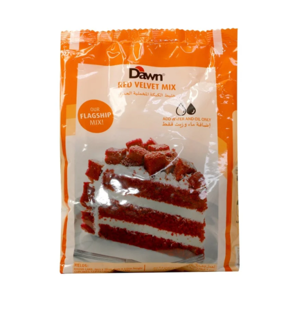 Dawn Red Velvet Cake Mix - داون خليط الكيكة المخملية الحمراء