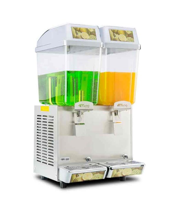 Stirring juice 2 Tanks 18L Dispenser - موزع عصير التحريك بـ 2 خزان سعة 18 لتر