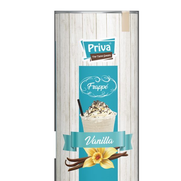 Frappe´ Vanilla (carton box containing 6 core 1 gm each) بودرة فانيليا فرايبيه بريفا - 1 كجم