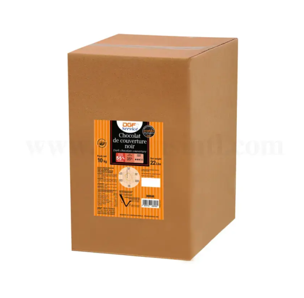 DGF Dark Chocolate COUVERTUR 55% 10kg