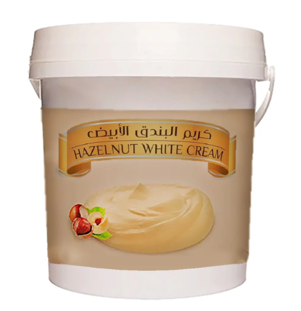 White Cream with hazelnut - حشوة كريمة البندق كندر