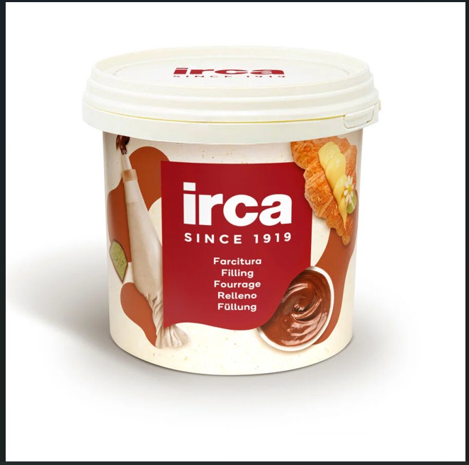 براالين ديليكريسب بالفستق 15% من IRCA، قوام كريمي ممزوج بقرمشة خفيفة وطعم فستق فاخر. مثالي للحشوات، التغطية وصناعة الحلويات الاحترافية.