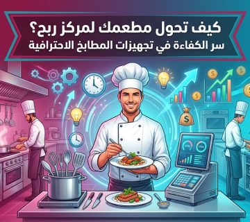 معدات المطاعم الحديثة: استثمارك الذكي لخفض التكاليف ومضاعفة الأرباح في السعودية